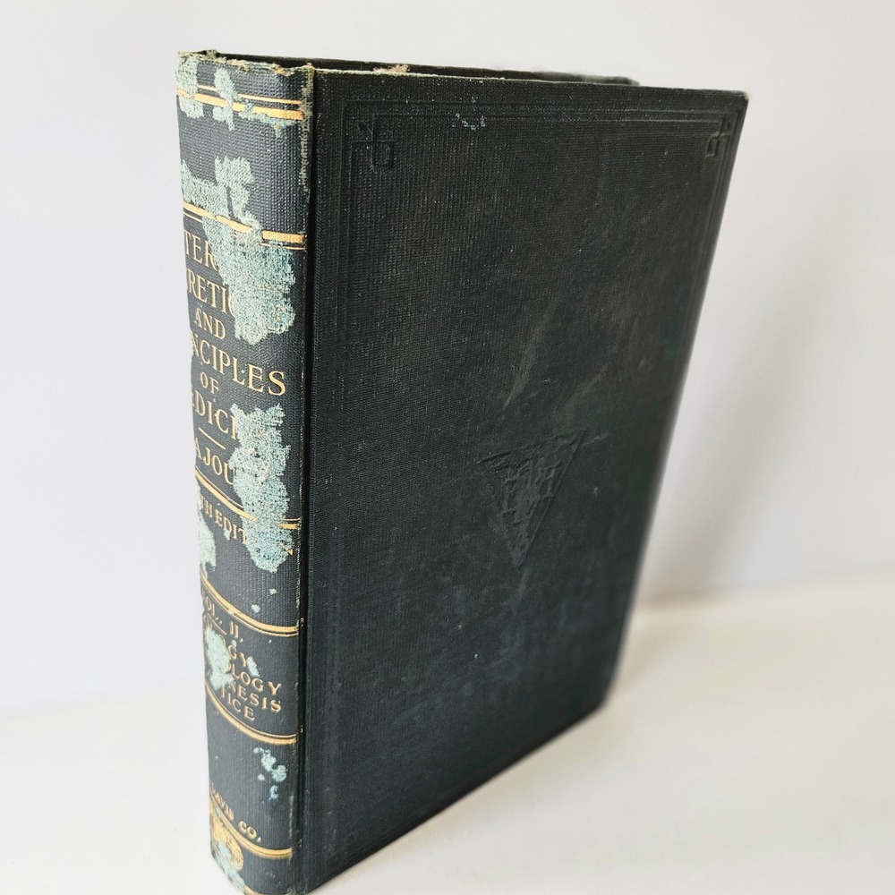 The Internal Secretions and Principles of Medicine by Sajous 1917 HC Illustrated